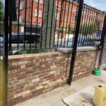 Brick works coping stone Victorian old reclaimed bricks